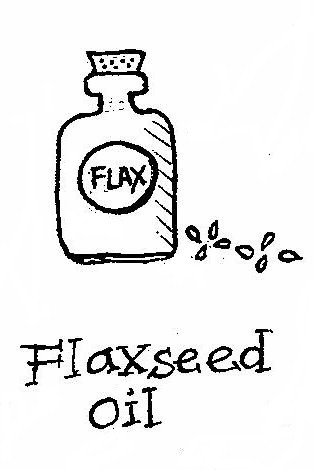 icon linking to the Flaxseed Oil information page