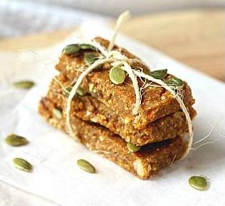 image of Ginger Pumpkin Snack Bars